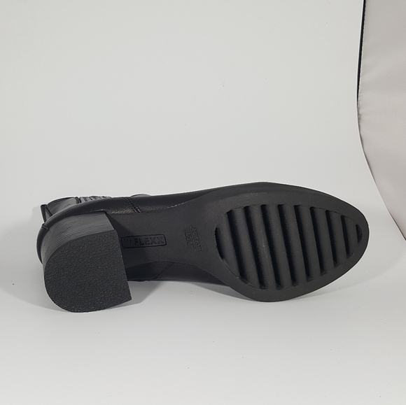 The Flexx Black Leather Embelished Bootie - Picture 4 of 4